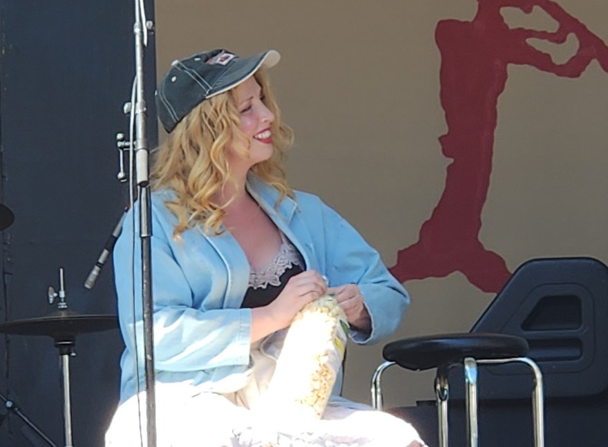 They could pay us in kettle corn.